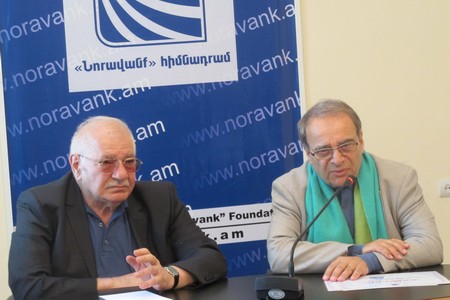 MEETING AT THE NORAVANK FOUNDATION MEETING AT THE NORAVANK FOUNDATION