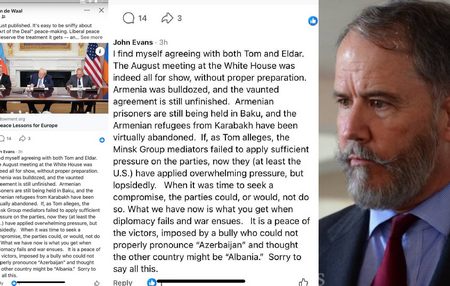 ՍԵՆՍԱՑԻԱ՝ ԱՄՆ ՆԱԽԿԻՆ ԴԵՍՊԱՆՆ ԱՍԱՑ, ՈՐ ՕԳՈՍՏՈՍԻ 8-ԻՆ «ՀԱՅԱՍՏԱՆԻ ՎՐԱՅՈՎ ԲՈՒԼԴՈԶԵՐՈՎ ԵՆ ԱՆՑԵԼ». ՍԱՄՎԵԼ ԼՈՒԼՈՒԿՅԱՆ