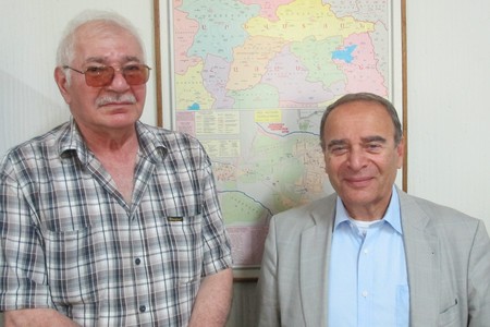 MEETING AT NORAVANK FOUNDATION MEETING AT NORAVANK FOUNDATION