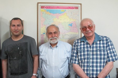 MEETING AT NORAVANK FOUNDATION MEETING AT NORAVANK FOUNDATION